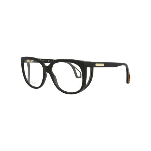Gucci Square-Frame Injection Optical Frames Black Womens - Picture 2 of 5